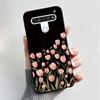 Printing Pattern Case For LG Q61 / LG K61 / LG Q70 Cover Fundas Soft Silicone Black Shell Cute Flower Cartoon Casing Coque Capa
