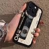 Vintage Cassette Tape Retro Phone Case for iPhone 17 Air 16 15 11 12 14 13 Pro Max XS  Shockproof Cover