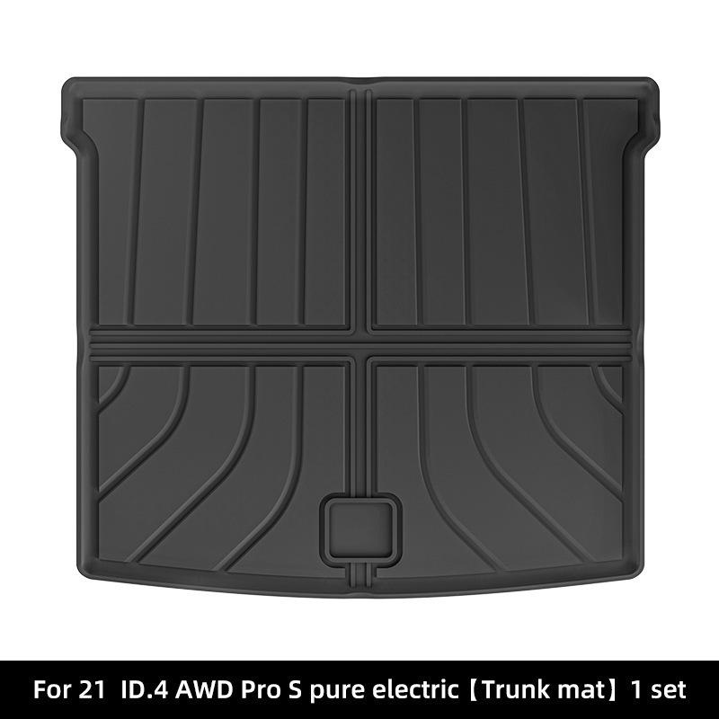 Waterproof TPE Trunk Mat for 2021 Volkswagen ID.4 AWD Pro S Trunk Mat