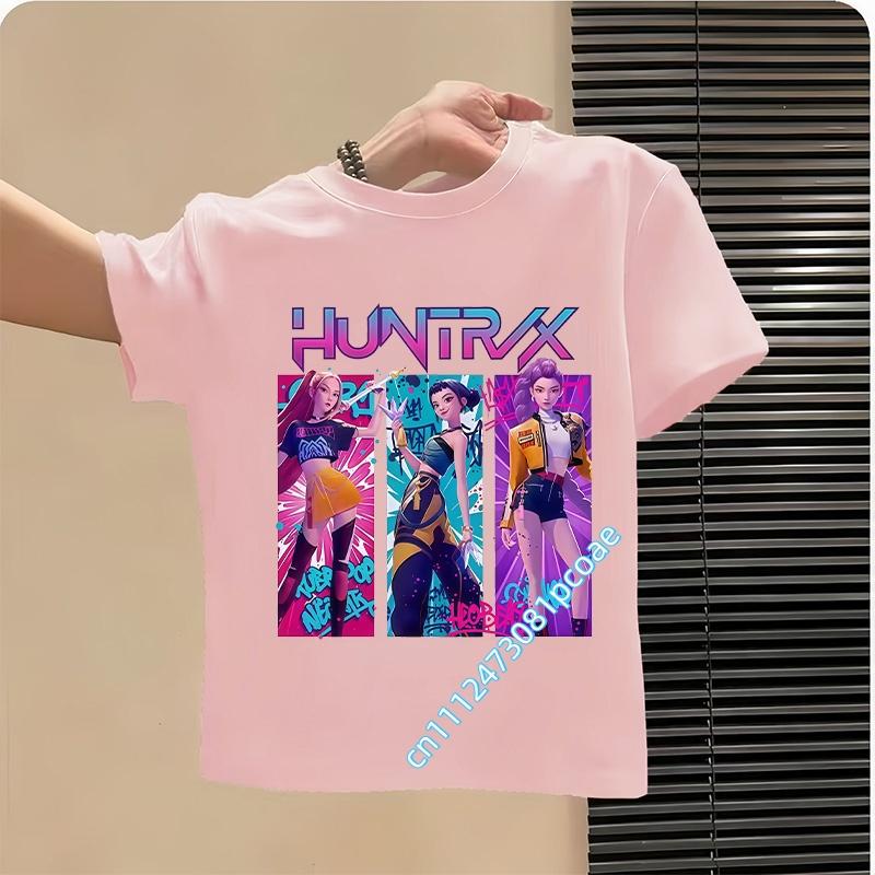 Style Children's Pure Cotton Short-Sleeved Cartoon Printed Summer T-Shirt - Girls' Casual Shirt for Leisure, Boys' Sports Shirt