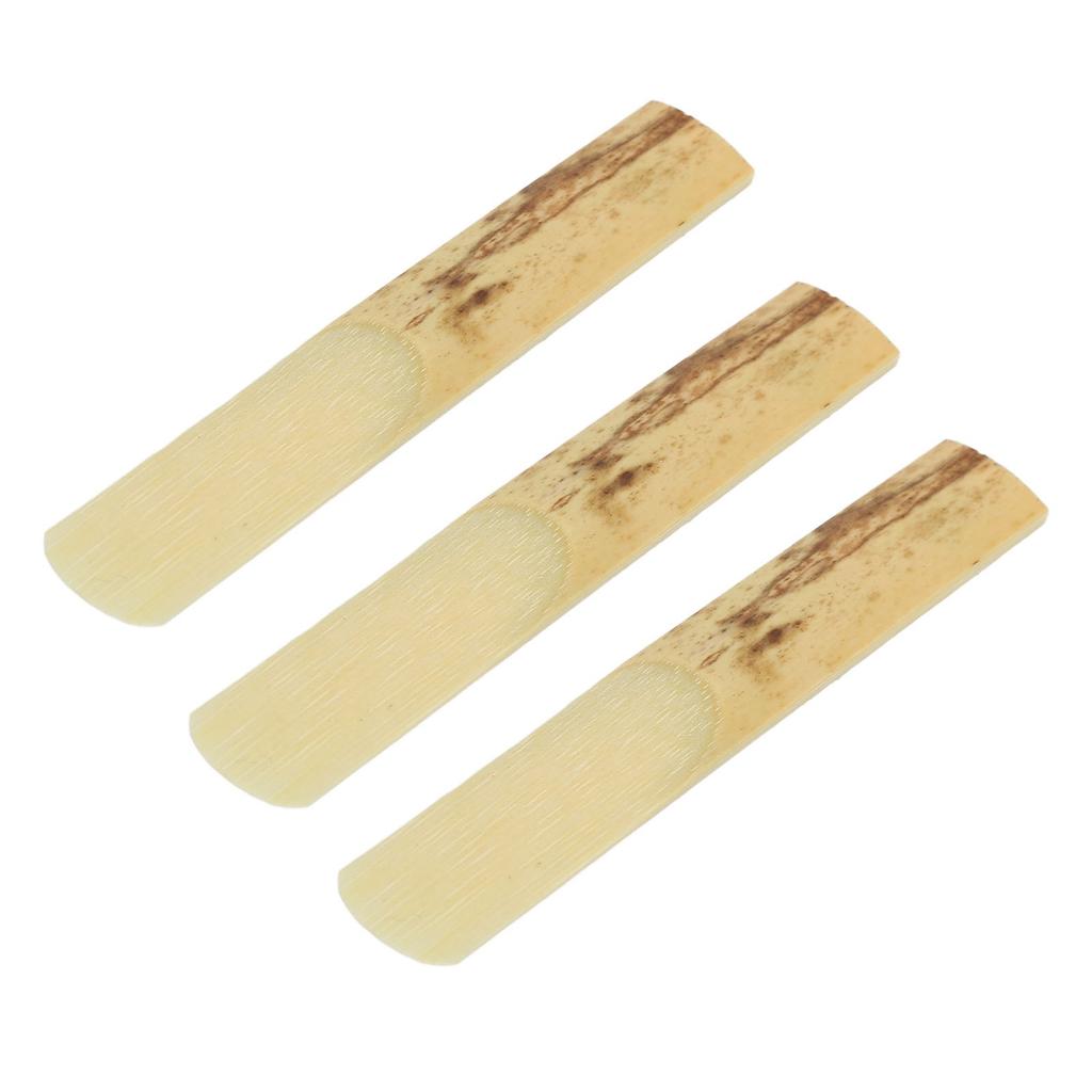 10PCS Clarinet Reeds for Beginner Air Dried Reed Strength 2.5 Traditional Reed Reed Replacement