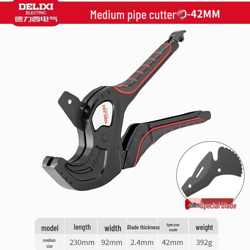Delixi Professional PPR PVC Pipe Cutter