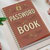 A5 Passwortbuch, Internetkonto- und Website-Login-Organizer, Notizbereich, Perfektes Passwortjournal zur Verwaltung der Cybersicherheit