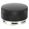 58mm Edelstahl Kaffee Tamper Pulververteiler Leveler Werkzeug Einstellbare Höhe mit rutschfestem Gewinde(4 Abgewinkelt