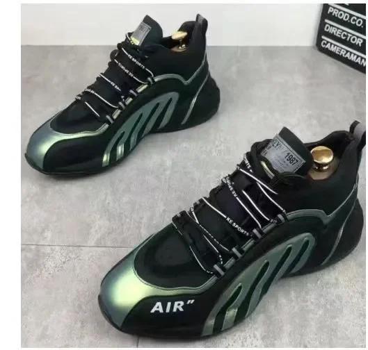 Sneakers Men Fashion  Casual Lightweight Breathable Running Shoes Men Sneakers Lace-up Platform Sneakers Footwear Zapatos Hombre