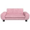 VidaXL Children's Sofa Pink 70x45x33 Cm Velvet, Mini Sofa, Mini Sofa Chair, Mini Sofa for Children, Sofa of 3196389