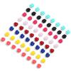 10Pcs/Lot Resin Beads 6 8 10 12 15mm Colorful Rose Shape Hole Size 1.5mm Beads For Charm Jewelry Making Diy Bracelet Necklace