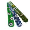 12Pcs Soccer Glove Pattern Slap Bracelets Kids Wristband Football Snap Bracelet