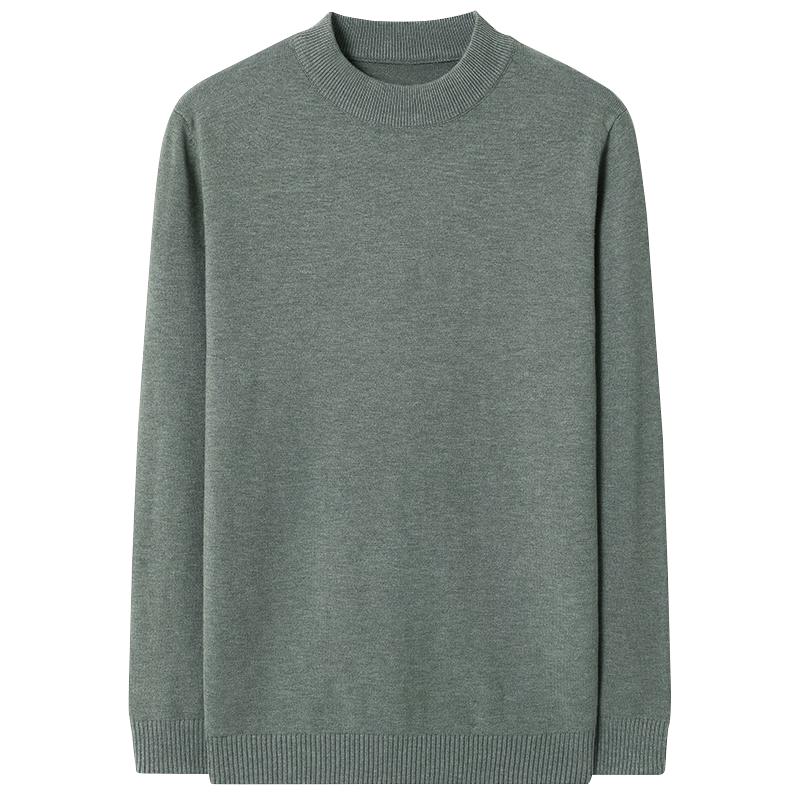 MARKLESS Men s Autumn/Winter Half-High Neck Knit Sweater XL