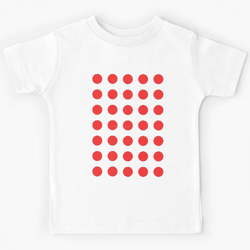 Red poker Dots Kids T-Shirt 160