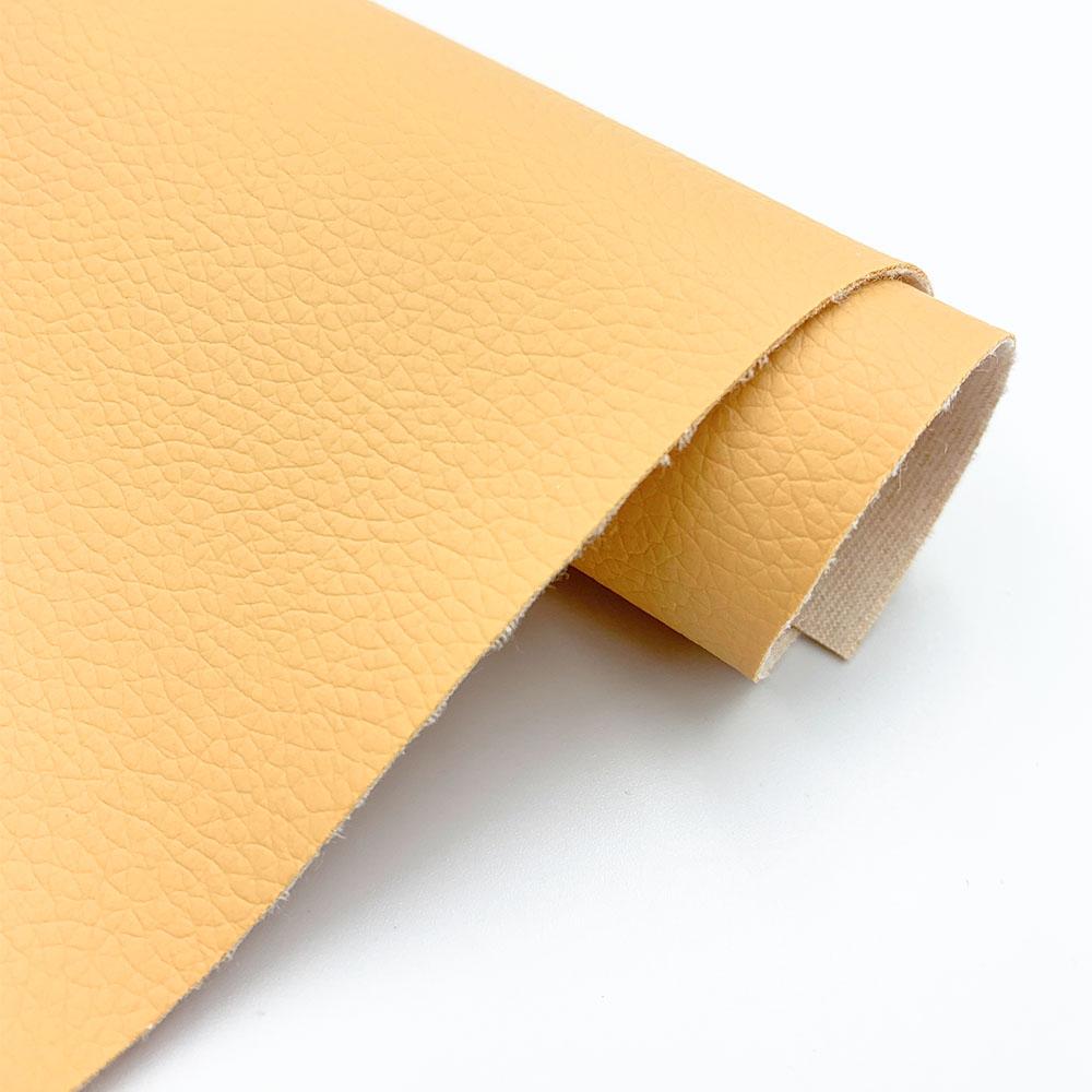 Litchi Faux PU Leathere Fabric Sewing Clothing Bow Bag Sofa Car DIY Earring Making Craft Material Waterproof 50*60cm Big Size