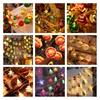 Colorful Led String Lights For Christmas Featuring Santa Snowman And Reindeer Designs