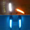 1Set For Suzuki Vitara 2015 2016 2017 2018   Car LED Daytime Running Light DRL Fog Lamp with Yellow Turn Signal