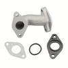 Motorcycle Carburator Intake Pipe Manifold with Gasket Screw Kit For 50cc 70cc 90cc 110cc 125cc Engine Pit Dirt Bike ATV Quad
