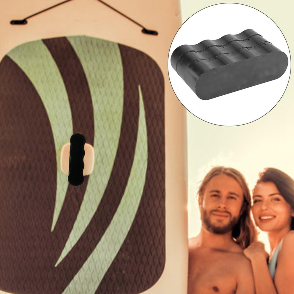 Siyah Plastik SUP Stand Up Kürek Sapı Açık Hava Sörf Tahtası Sapı Aksesuarı