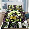 Duvet Cover Pillowcase Bedding Set Horror B-Beetlejuices Adult Boy Girl Bedroom Decoration Children Single Double Large Size