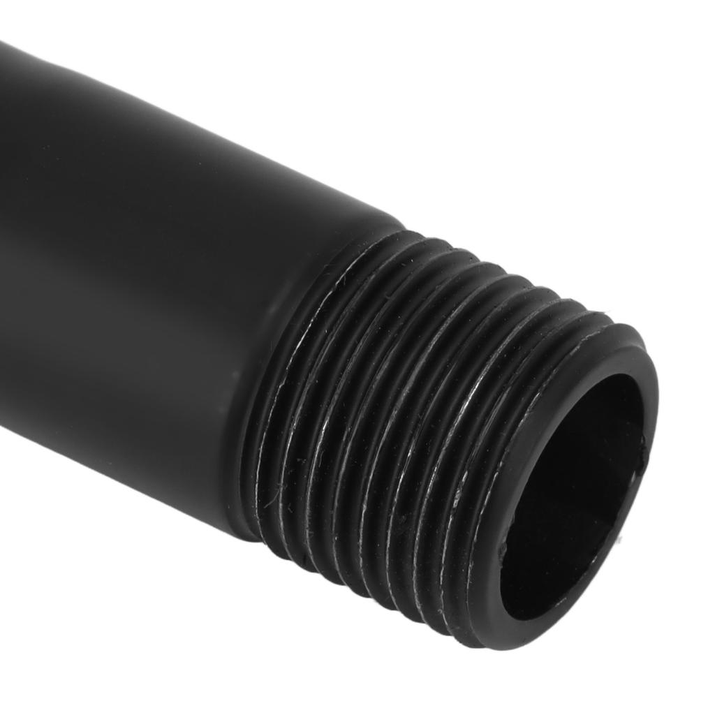 Water Faucet 304 Stainless Steel G1Celsius2 Caliber Wall Mounted Single Cold Water Tap Black