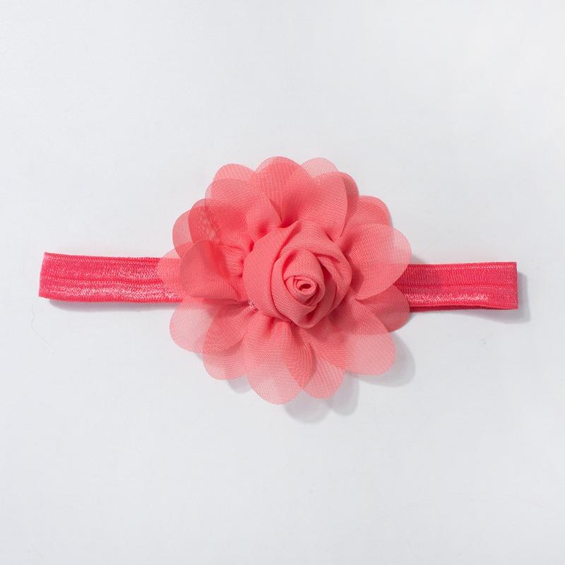 New children's chiffon flower headband, baby jewelry, baby jewelry, children's headband 11 colors