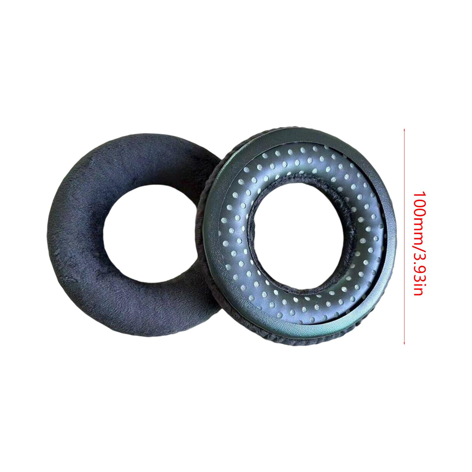 Velvet/Ice Coolings Earmuff for Headphones Soft Sponges Earpads Case Cover Ear Pad Earphone Cushions