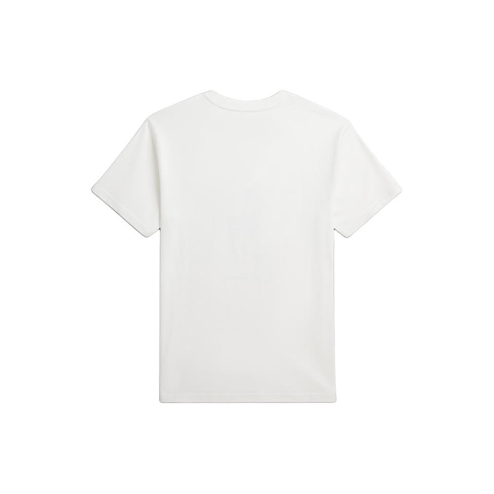 Polo Ralph Lauren T-Shirt Ss24 Large Letter Print Crew Neck Casual Short Sleeve Kids Tops Washed-White CWPOTSHY8020812-100