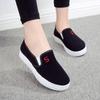 Cow Tendon Sole Spring Autumn Women's Shoes Cowboy Canvas Shoes Flat Bottom Casual Anti Slip Work Low Top Board Shoes Academy