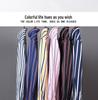 Men's Short Sleeve Non-Iron Striped Ice Silk Casual Korean Style Shirt