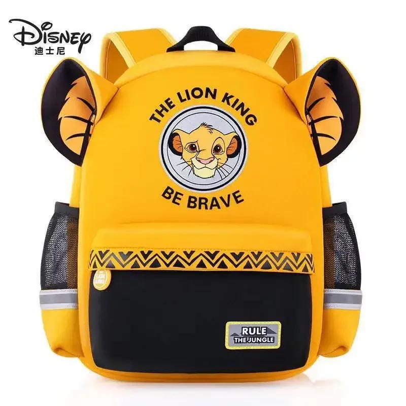 Disney Kids Cartoon Backpack The Lion King Schoolbag Girls Princess Backpack Primary Schoolbag Kids Backpack