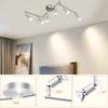 Modern Minimalist Iron Art Spotlight Decorative Lighting For Exhibition Background Walls