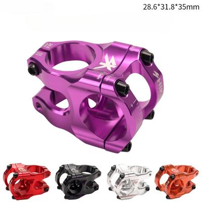 New Mountain Bike Power Stem 35mm Length 0 Degrees Road Bike Stem 31.8mm for 31.8mm Bicycle Handlebar Mtb Stem