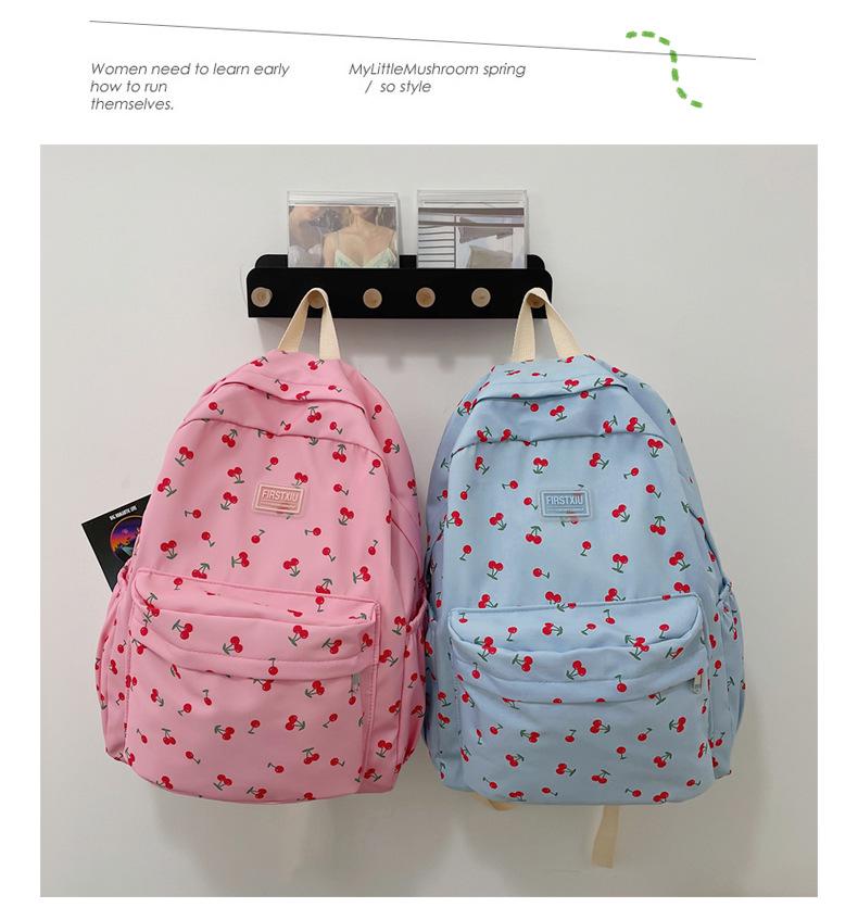 Versatile Korean Harajuku Large Capacity Backpack for High School & College Girls