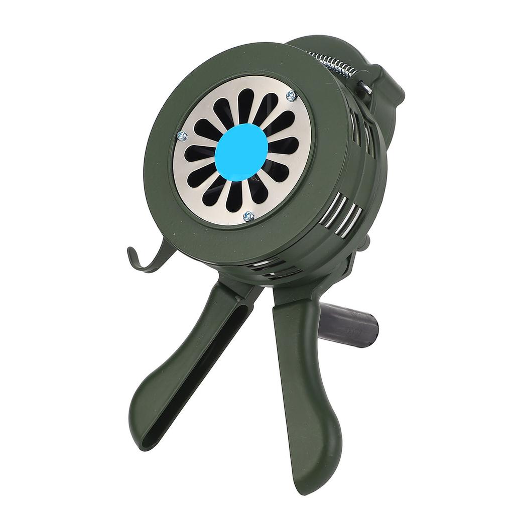 Hand Crank Siren Horn Aluminum Alloy Portable Loud Emergency Safety Siren for Factories Homes