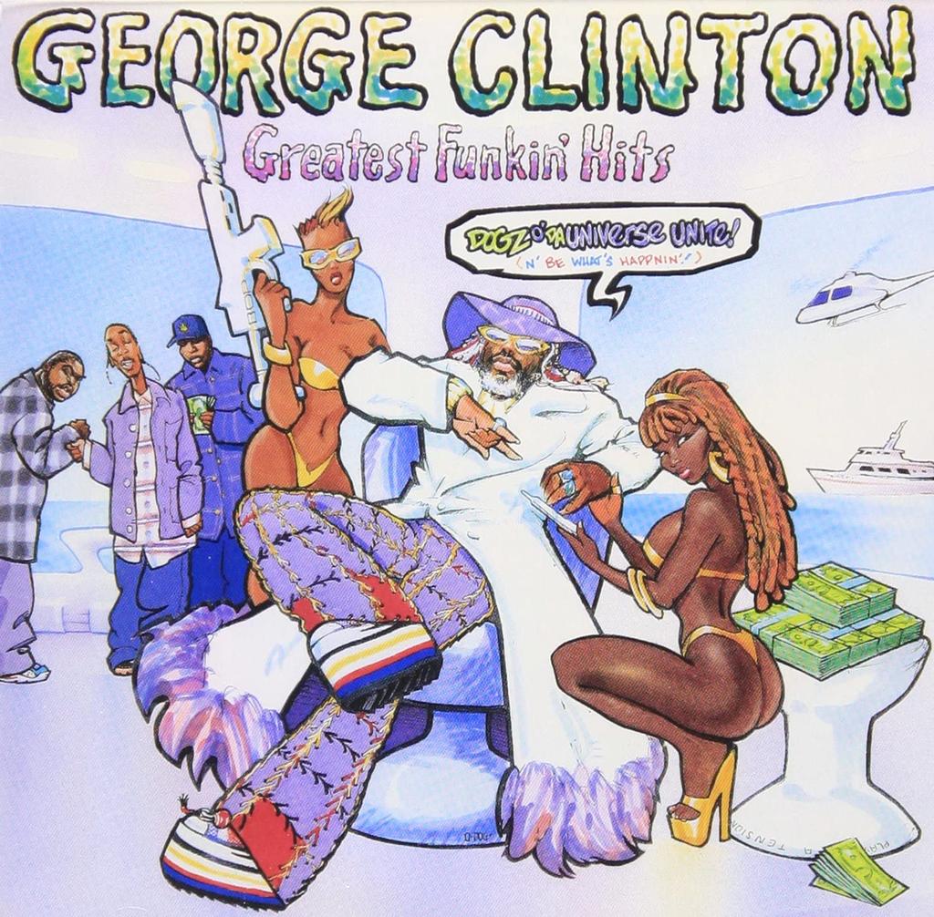 CD GEORGE CLINTON - The Greatest Fu TOCP8825 Capitol Records 1996 Japan Dance & Electronica Used