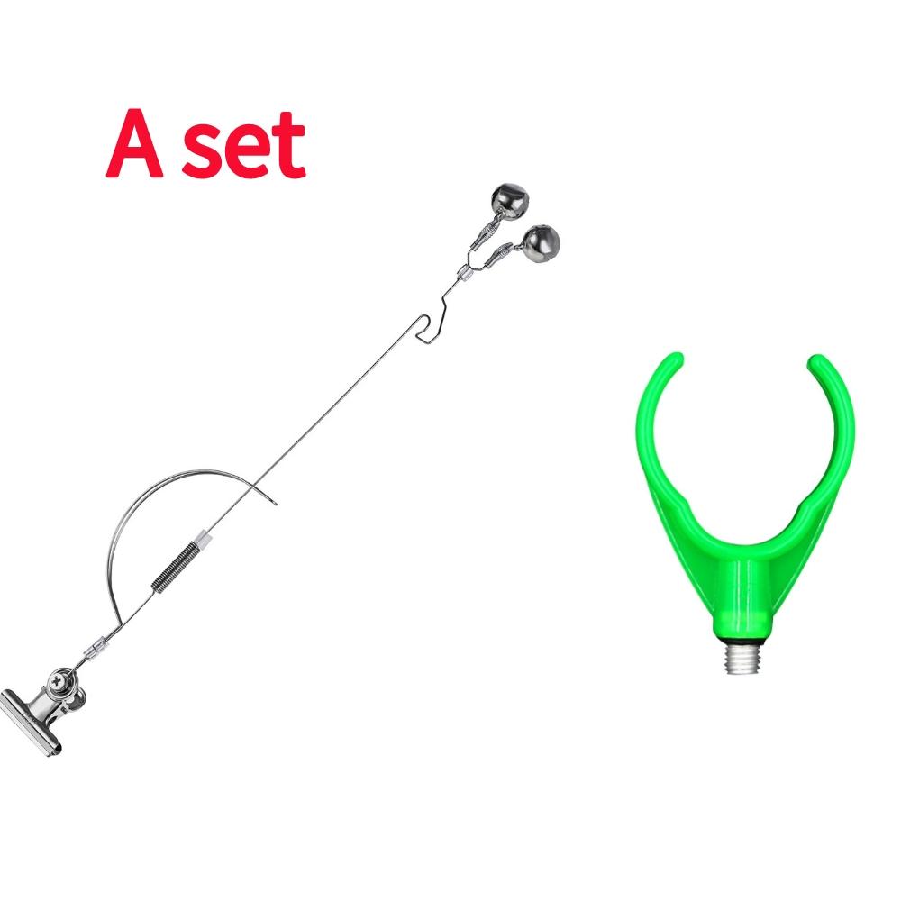 1/2pcs Fishing Rod Bite Bait Alarm Adjustable Night Fish Alarm Carp Tackle Anti-corrosion Anti-rust Fishing Tools Accessories