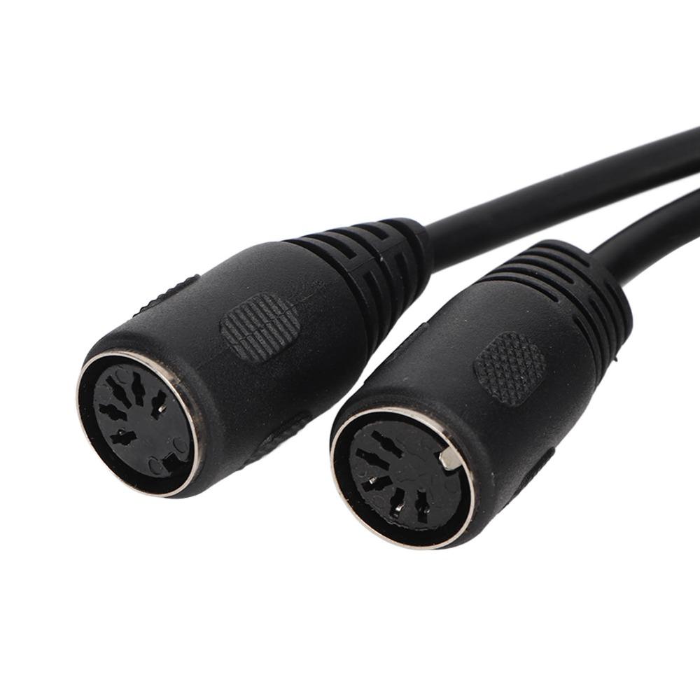 High Accuracy MIDI Sync Breakout Cable 1.6ft Y Splitter Cable Music Production Setup