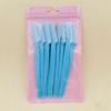 12/24 Pcs Multifunctional Brow Face Razor Exfoliating Hair Trimmer Shaver Grooming Tool for Women Men Travel