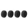 4pcs Suitcase Wheels Replacement Durable Silent PVC Swivel Luggage Caster Wheels Repair