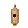 Pet Supplies Natural Wooden Hummingbird House Hanging Swing Nest Garden Outdoor Home Birdhouse