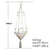 Bohemian Woven Cat Nest Hammock with European Mesh Pocket Summer Pendant Cat Hammock Swing Hanging Pet Bed for Cats