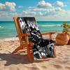 1Pc Forever Tribute Beach Towel, Quick Dry, Multi-Use for Beach Pool Gym Yoga Home Travel, Christmas, Halloween, Xmas Gift M929156