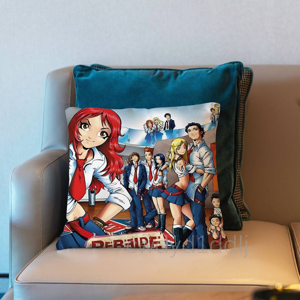 RBD Rebelde Pillow Case Cover Square Sofa With For Pattern Comfortable Cushion suitable Of Room