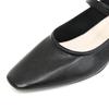 Rika Heel Strap Pumps A6127 Black LL
