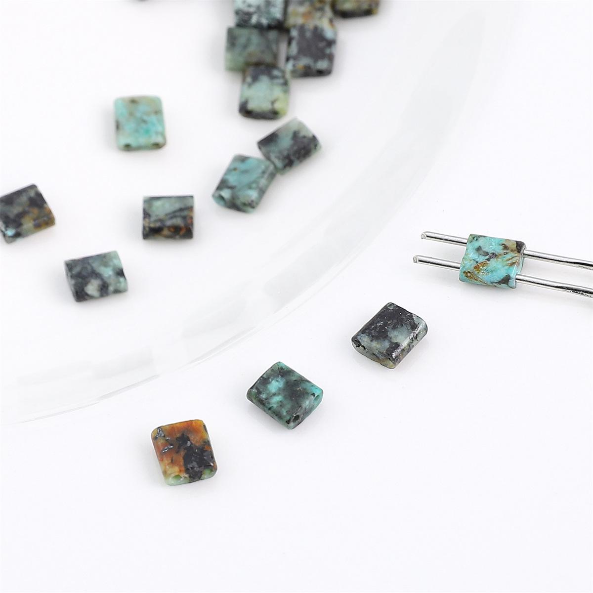 

Черный гематит, императорский камень, квадратные бусины с двумя отверстиями для изготовления украшений своими руками