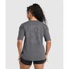 Gymshark Back Gains Graphic Oversized Tee Graphite Grey B3c4a Gb7j