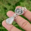 Daughters Day Sale 925 Sterling Silver Natural Mother Of Pearl Sister Pendant