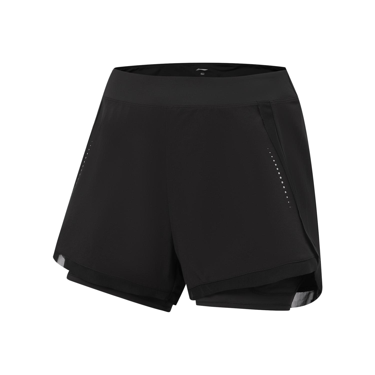 Li-Ning Quick Dry Cool Logo Sports Shorts Women shorts AKSW250-3 S