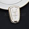 Tpu Car Remote Key Case Cover For Cadillac Ats-L Xts Xt5 Xt4 Xt6 Cts Ct6 Ats 28T Srx Elr Esv Escalade Shell Fob Auto Accessories