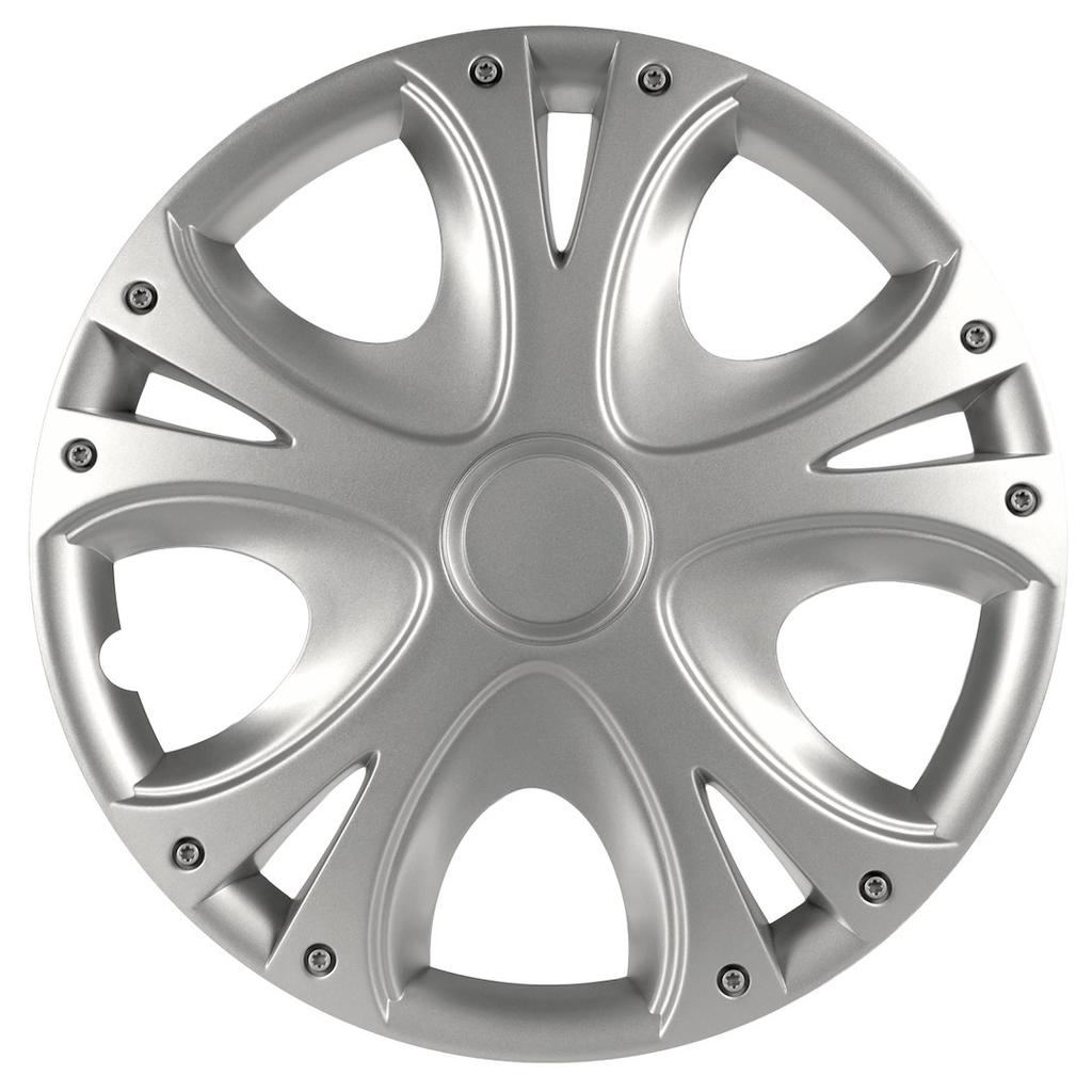 Kołpaki Dynamic silver 15", 4 szt.