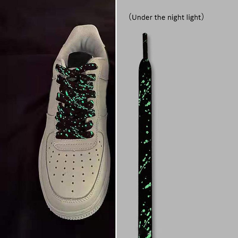 1 Paar leuchtende Schnürsenkel für Herren und Damen, leuchtende LED-Fluoreszenz-Schnürsenkel für Turnschuhe, Segeltuchschuhe, Saitenlänge 80 cm/100 cm/120 cm/140 cm