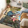 Fantasy Town Carpet Rug for Bedroom Living Room Home Sofa Decoration,Office Home Decor Game Large Decor Floor Mat