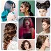 10 Star Shaped Hair Clips, Women'S Non Slip Silver Metal Hair Accessories, Suitable For Street Styling